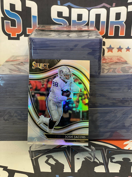 2020 Panini Select (Silver Prizm, Field Level) Josh Jacobs #333