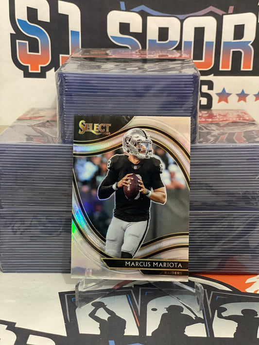 2020 Panini Select (Silver Prizm, Field Level) Marcus Mariota #339