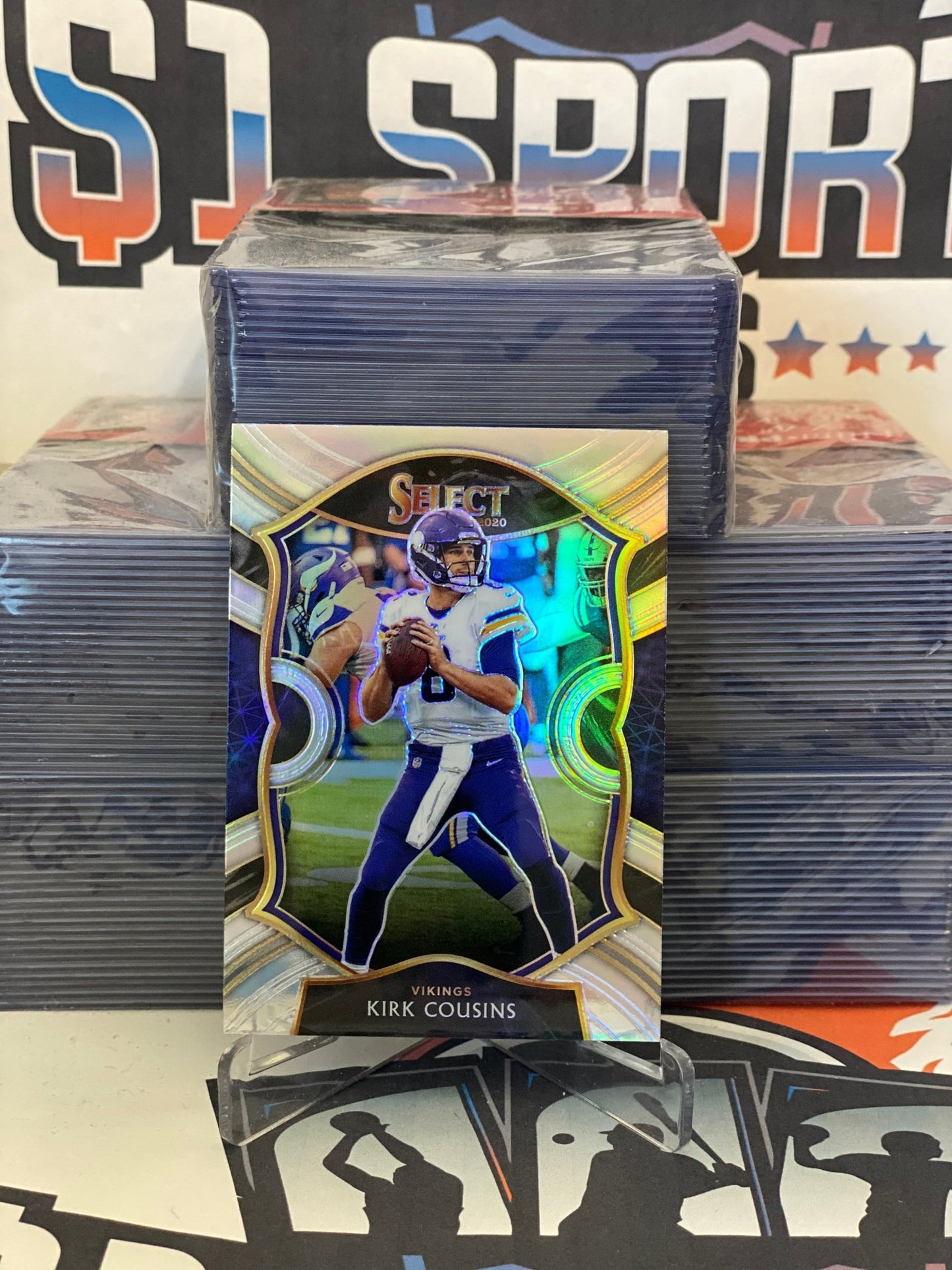 2020 Panini Select (Silver Prizm) Kirk Cousins #24