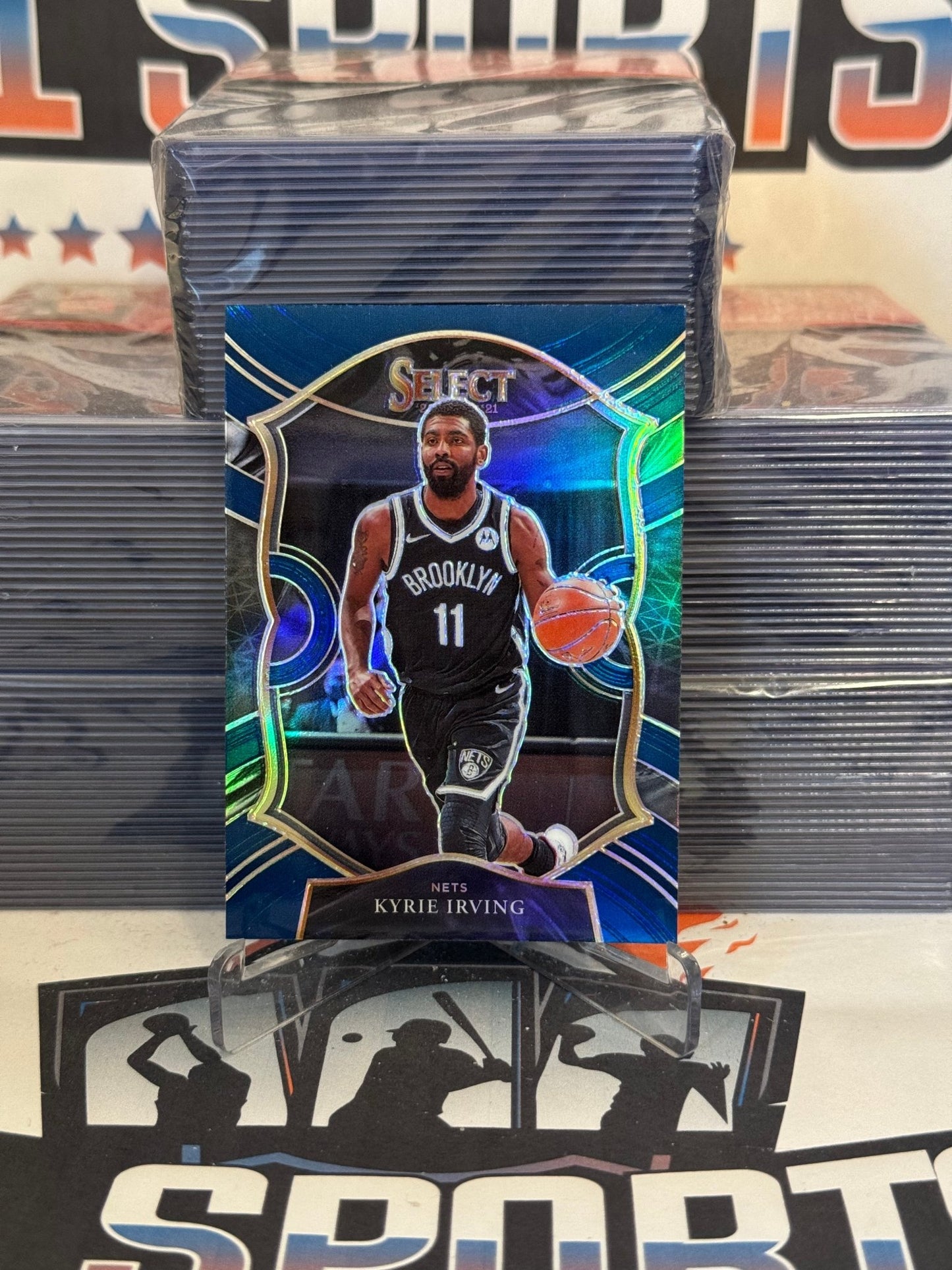 2020 Panini Select (Silver Prizm) Kyrie Irving #42