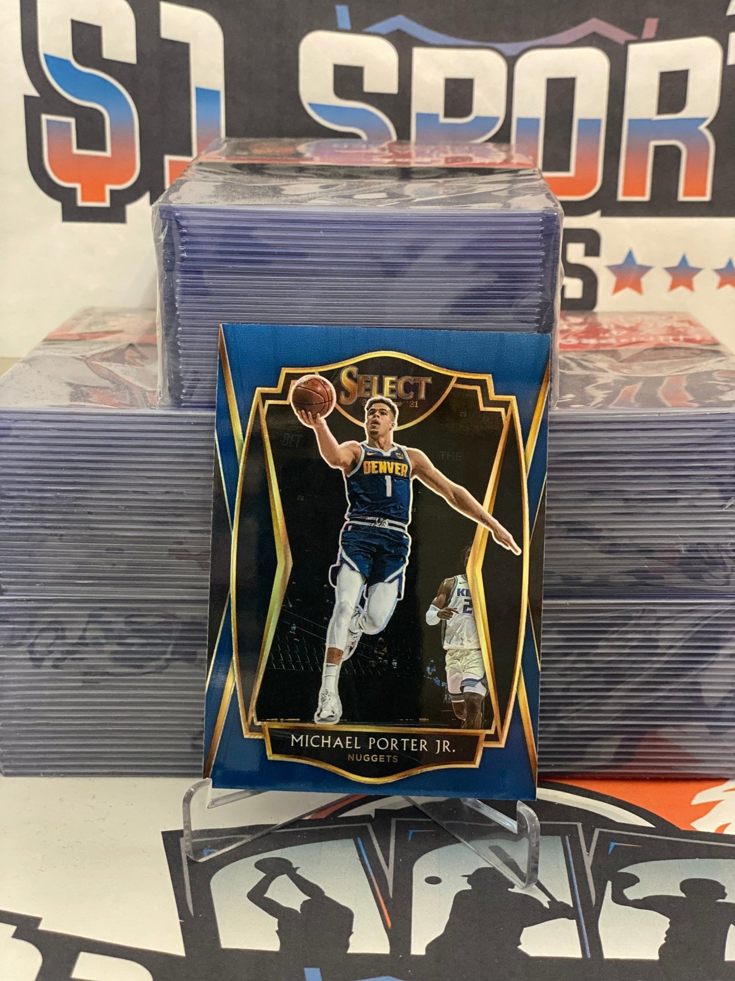 2020 Panini Select (Silver Prizm) Michael Porter Jr. #106