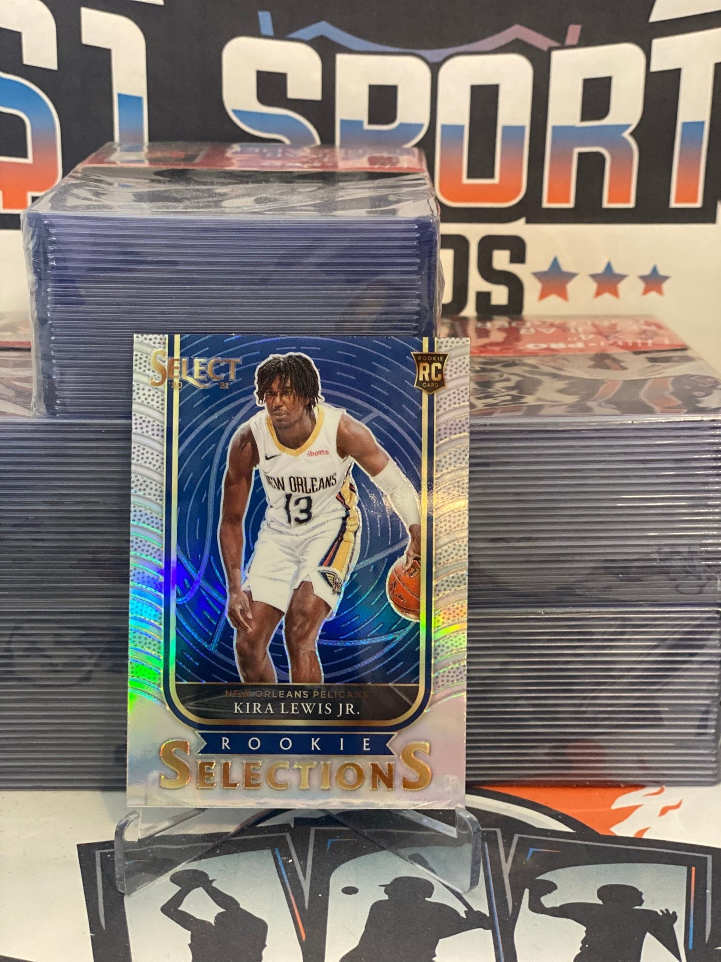2020 Panini Select (Silver Prizm, Rookie Selections) Kira Lewis Jr. #20