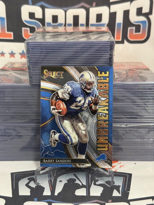 2020 Panini Select (Unbreakable) Barry Sanders #U4