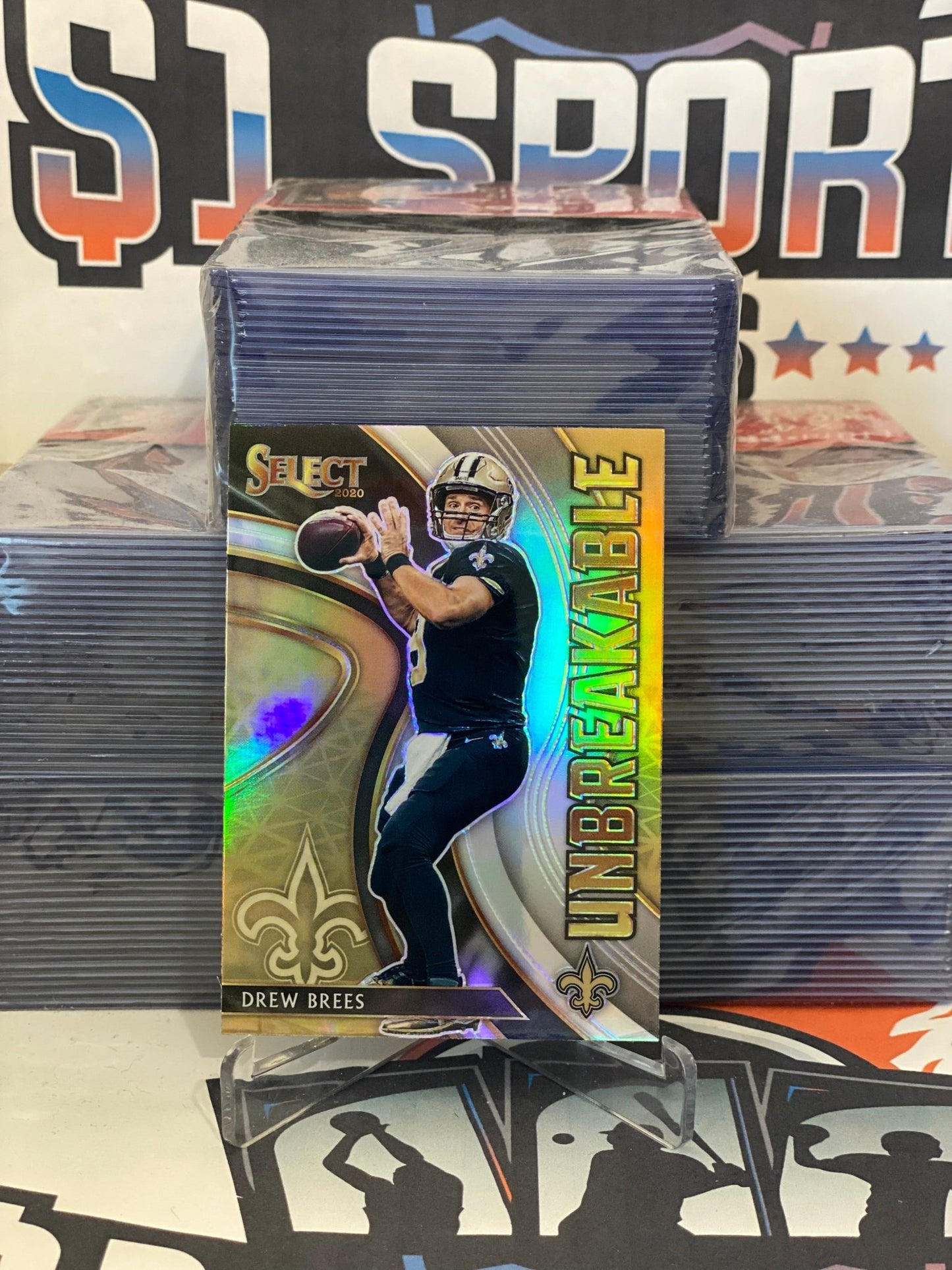 2020 Panini Select (Unbreakable) Drew Brees #U17