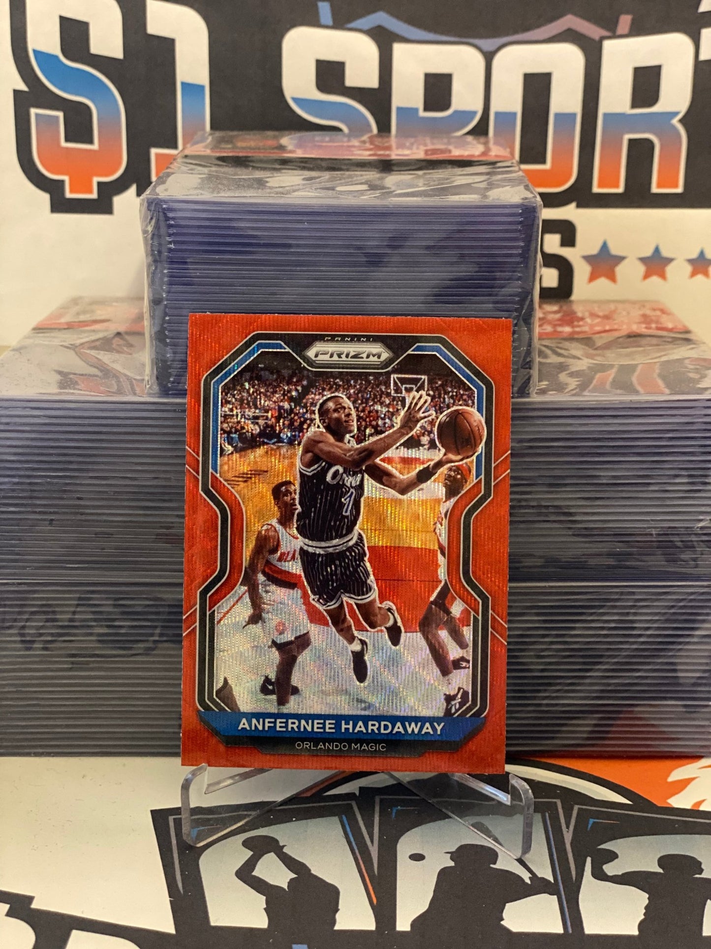 2020 Panni Prizm (Ruby Wave Prizm) Anfernee Hardaway #120