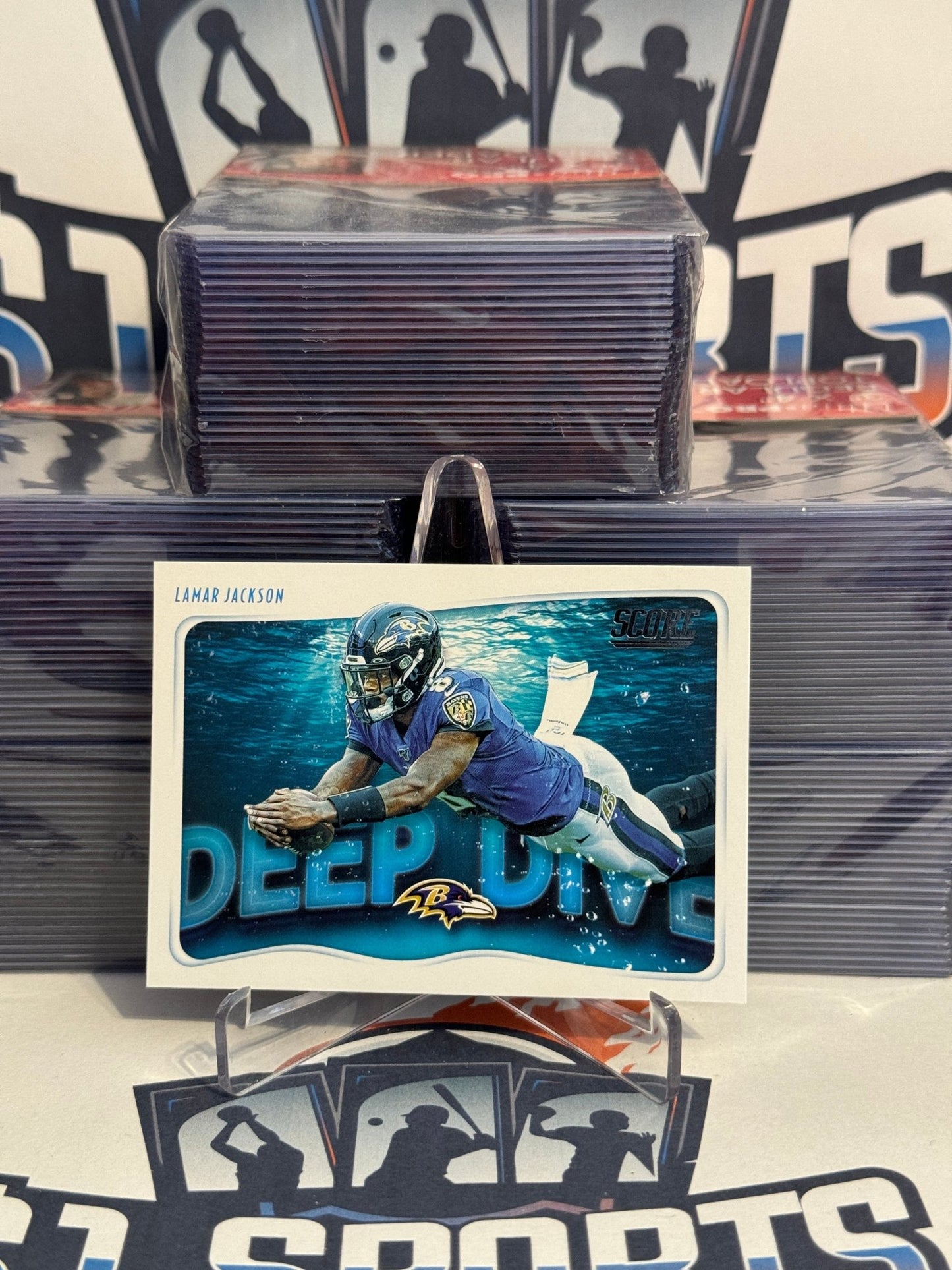 2020 Score (Deep Dive) Lamar Jackson #DD-LJ