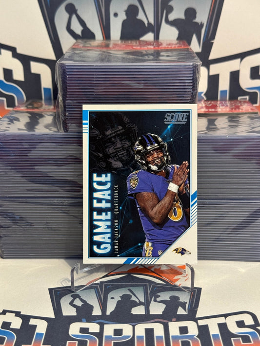 2020 Score (Game Face) Lamar Jackson #GF-LJ