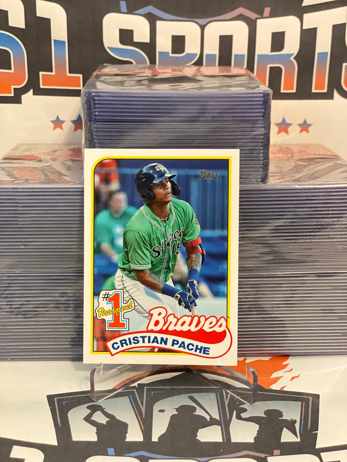2020 Topps (#1 Prospect) Cristian Pache #P-7