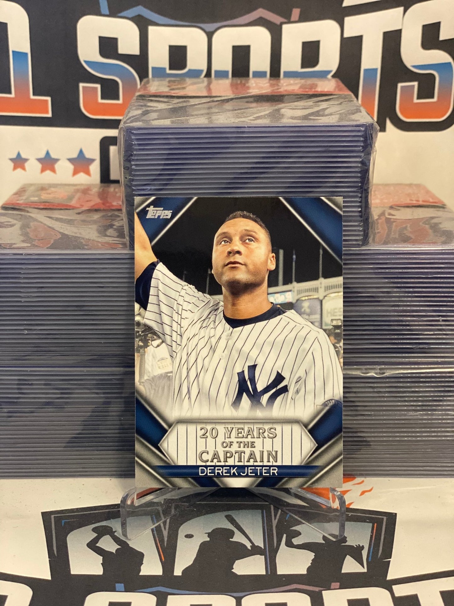 2020 Topps (20 Years as Captain) Derek Jeter #YOC-08