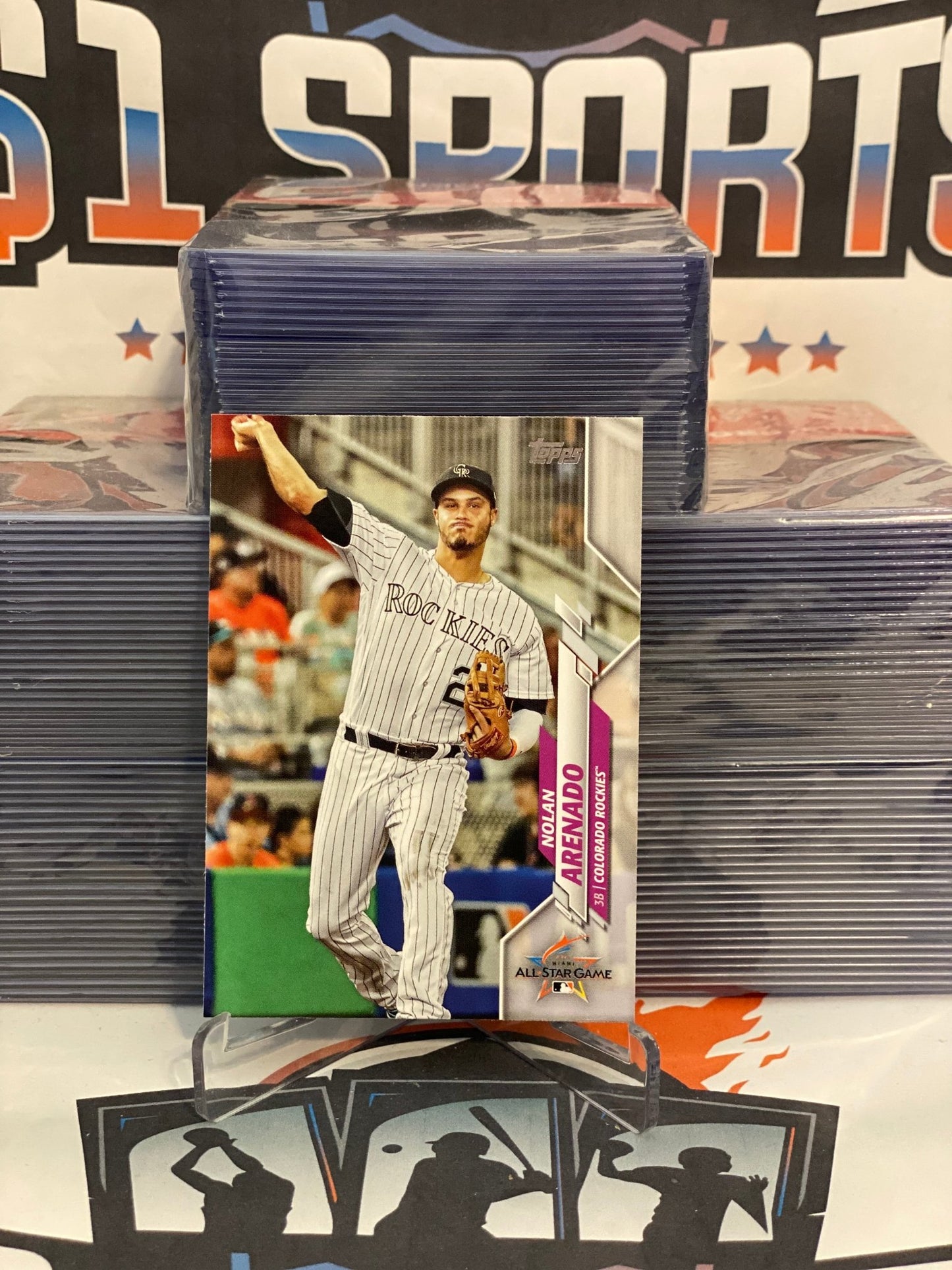 2020 Topps (2017 MLB All-Star Game) Nolan Arenado #U-50