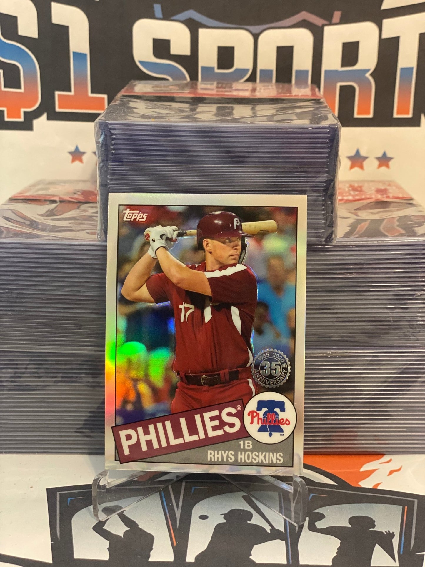 2020 Topps Chrome (1985 Redux) Rhys Hoskins #85TC-20