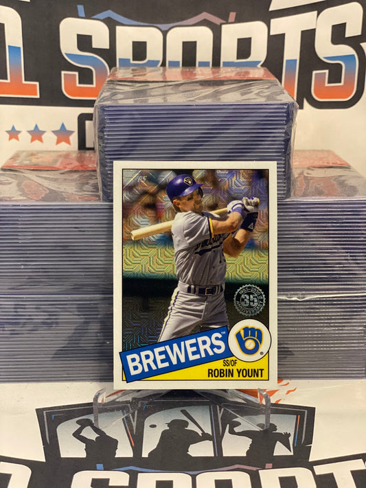 2020 Topps Chrome (1985 Redux) Robin Yount #85TC-25