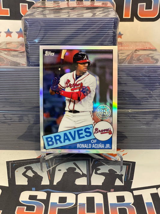 2020 Topps Chrome (1985 Redux) Ronald Acuna Jr. #85TC-25