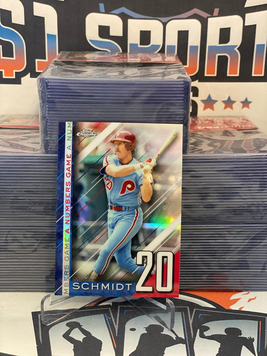 2020 Topps Chrome (A Numbers Game) Mike Schmidt #NGC-23