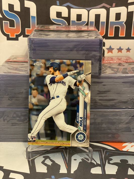 2020 Topps Chrome Austin Nola Rookie #11
