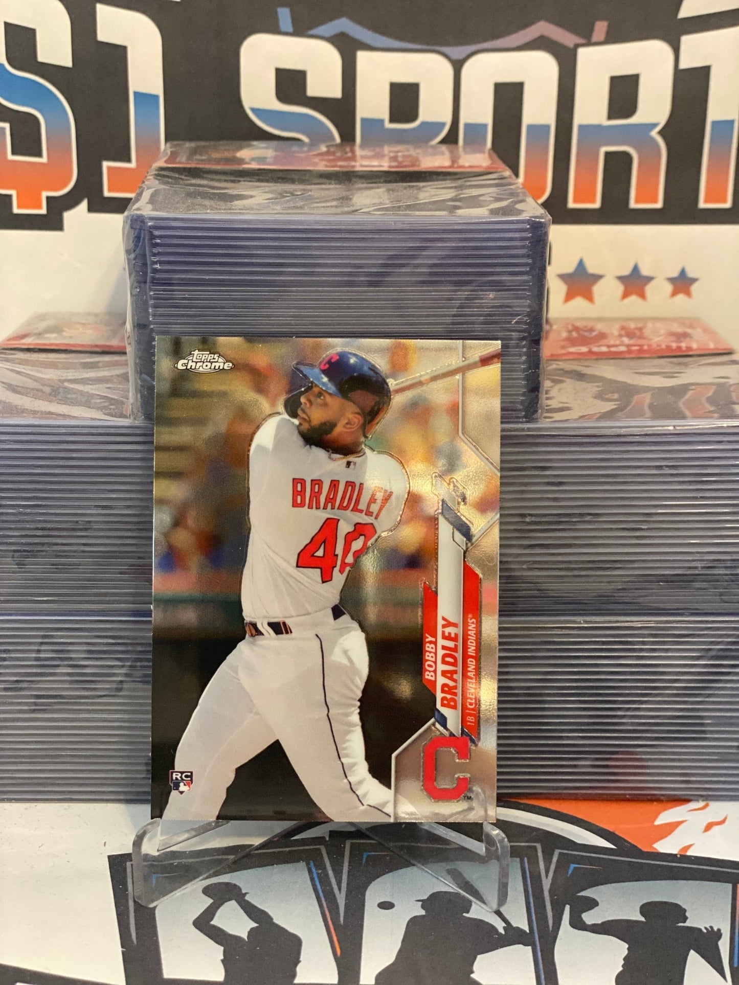 2020 Topps Chrome Bobby Bradley Rookie #3