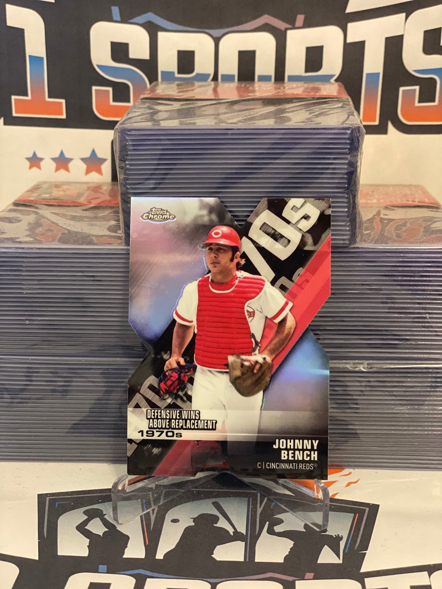 2020 Topps Chrome (Decade of Dominance) Johnny Bench #DOD-6