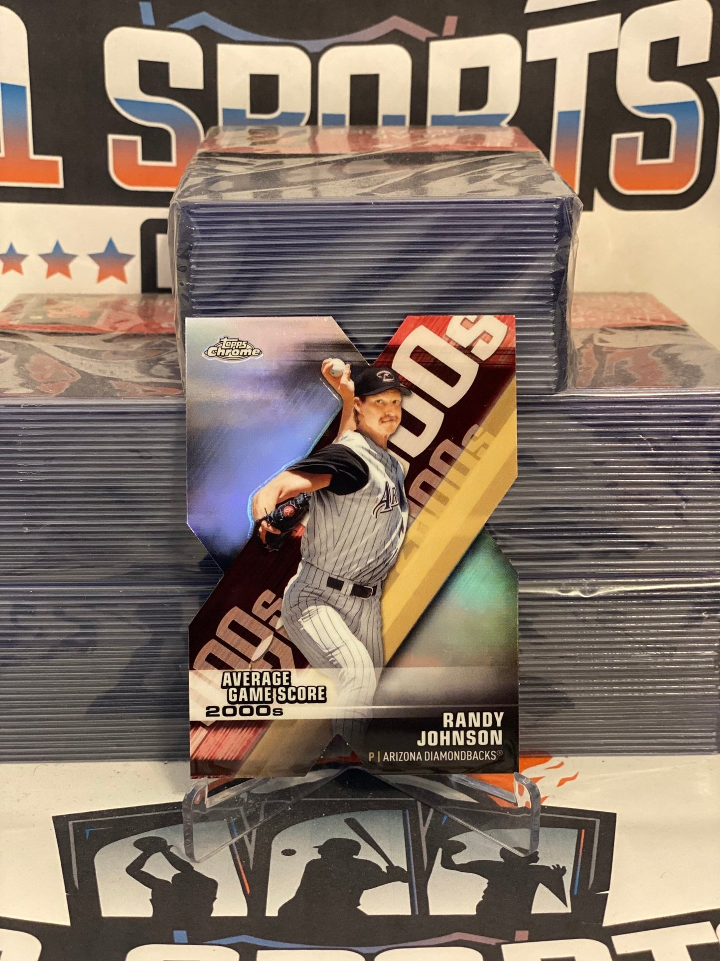 2020 Topps Chrome (Decade of Dominance) Randy Johnson #DOD-9