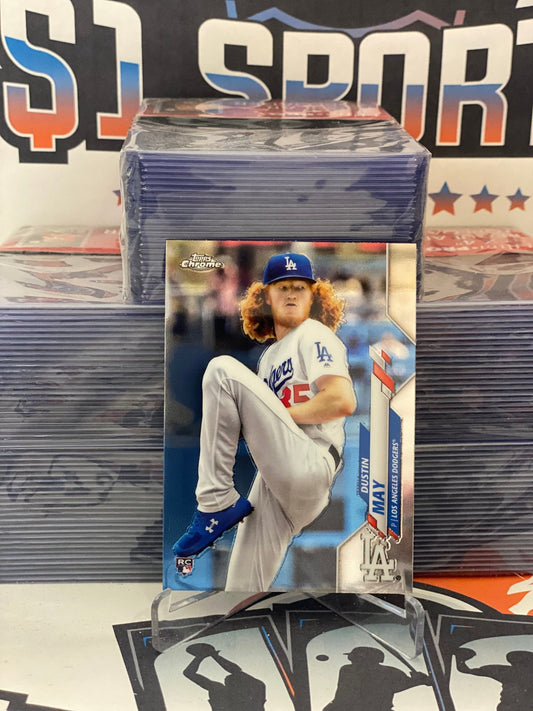 2020 Topps Chrome Dustin May Rookie #176