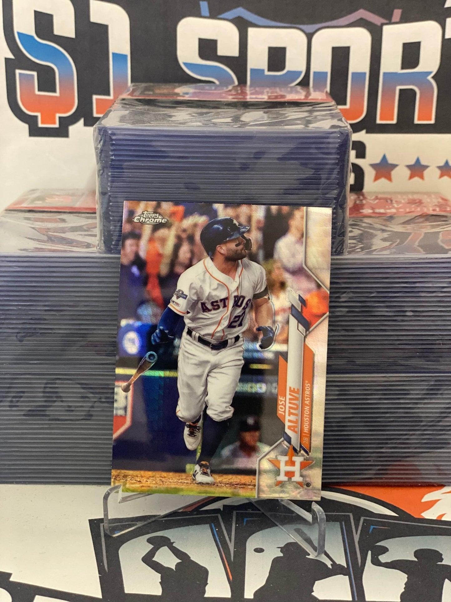 2020 Topps Chrome (Prism Refractor) Jose Altuve #42