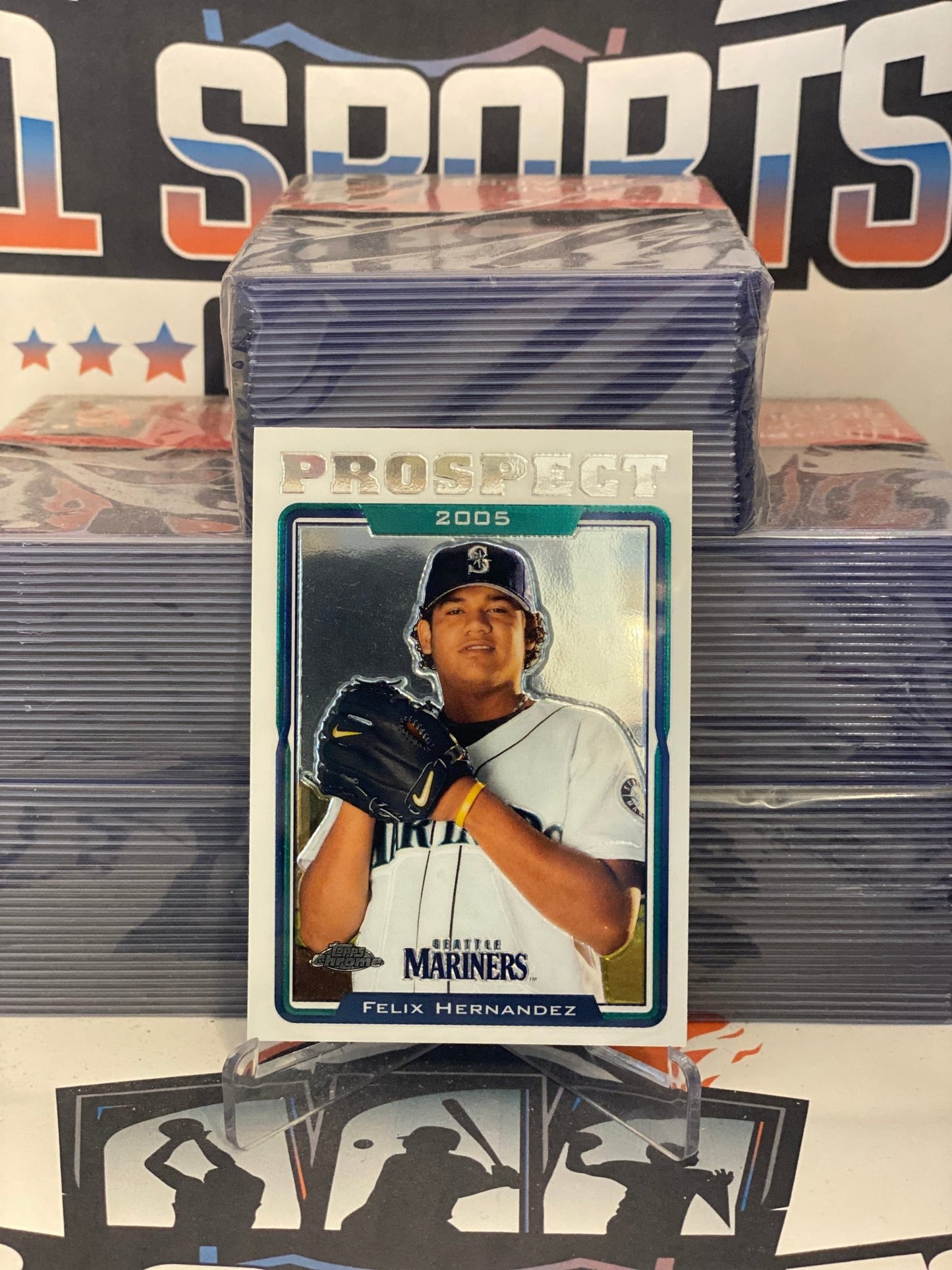 2020 Topps Chrome (Prospect) Felix Hernandez Rookie #UH73