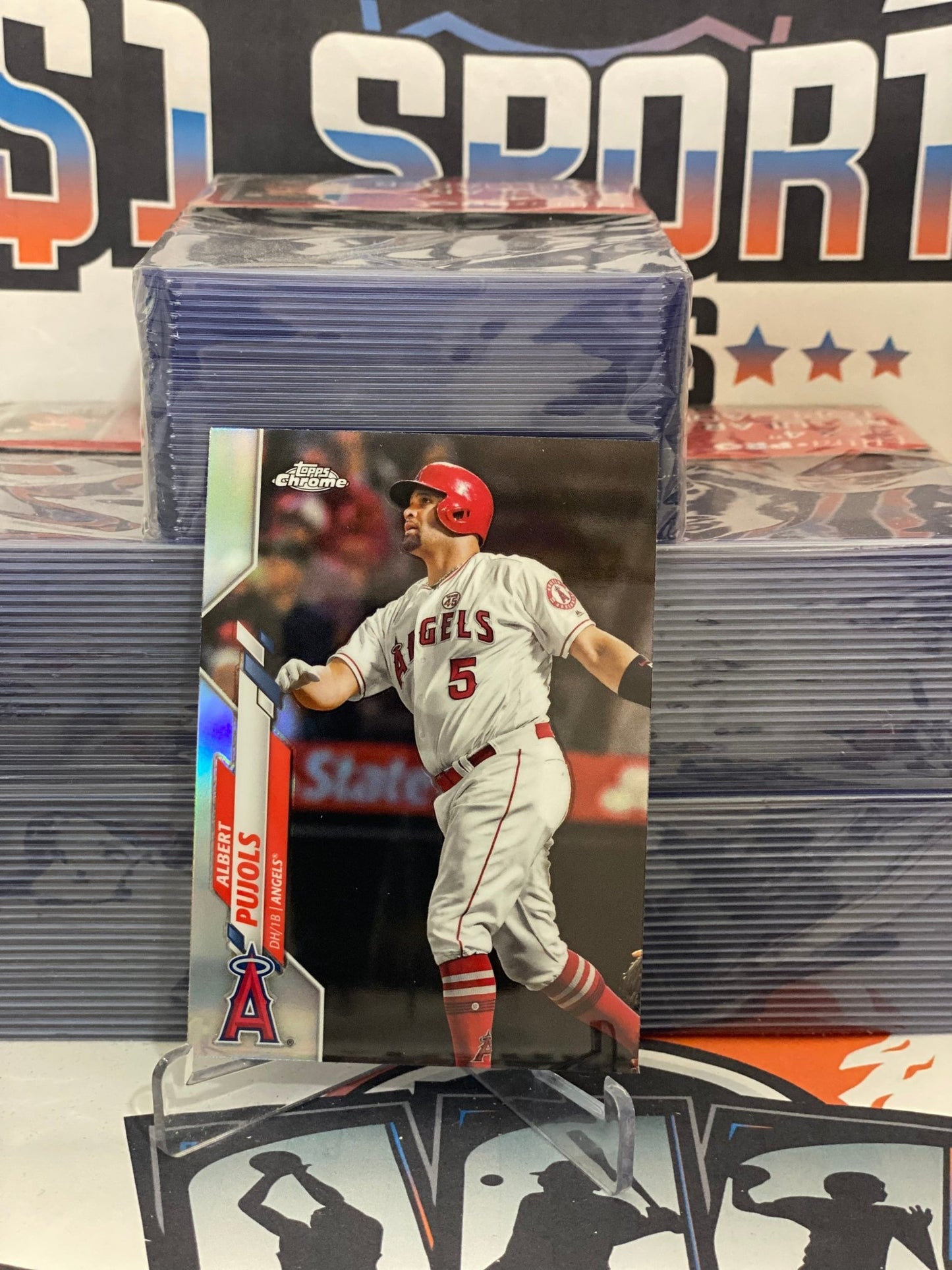 2020 Topps Chrome (Refractor) Albert Pujols #127