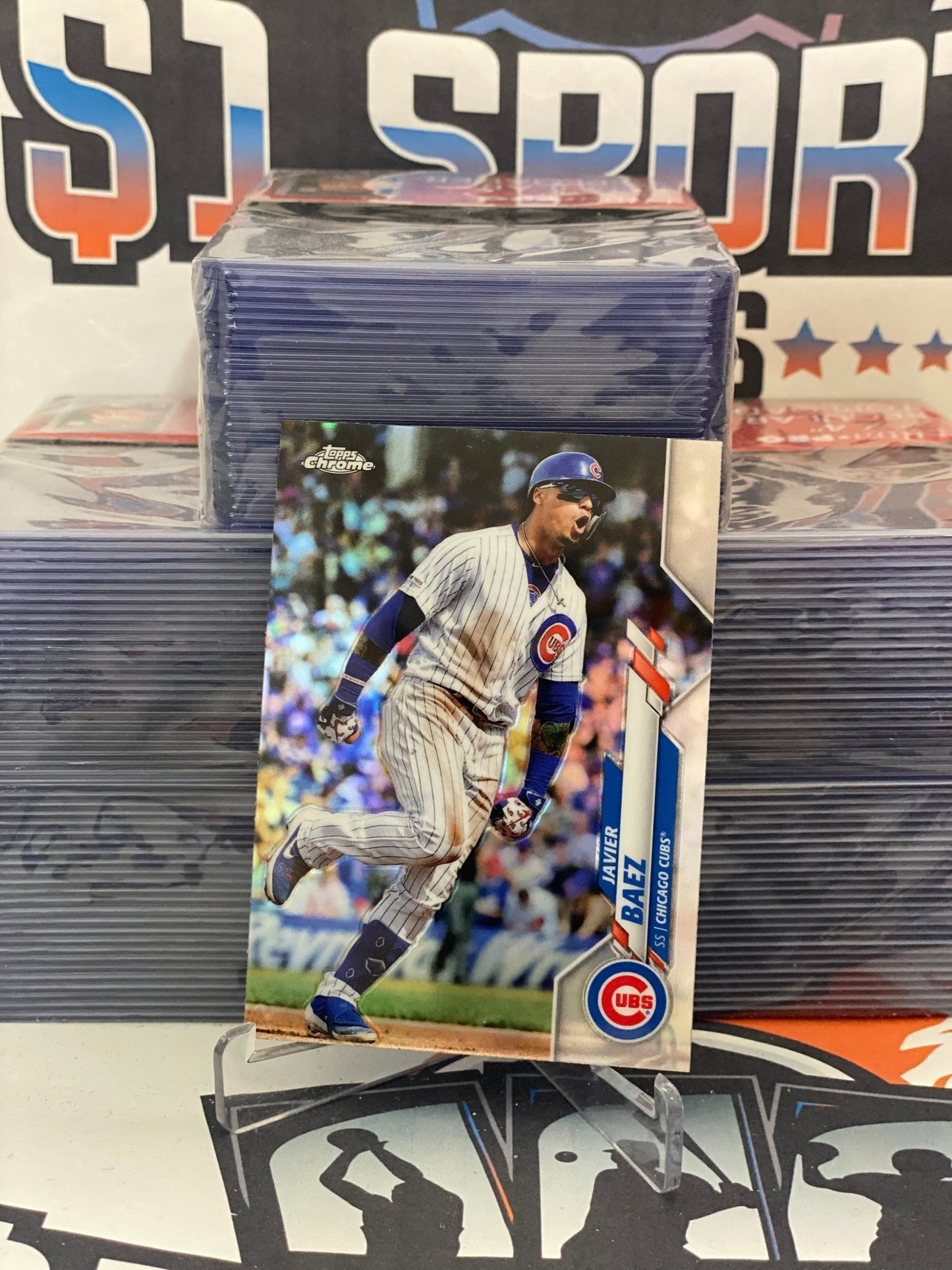 2020 Topps Chrome (Refractor) Javier Baez #198