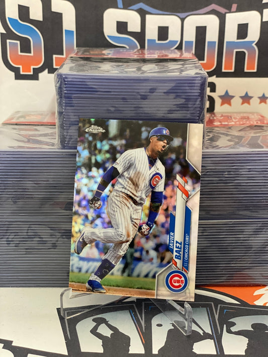 2020 Topps Chrome (Refractor) Javier Baez #198