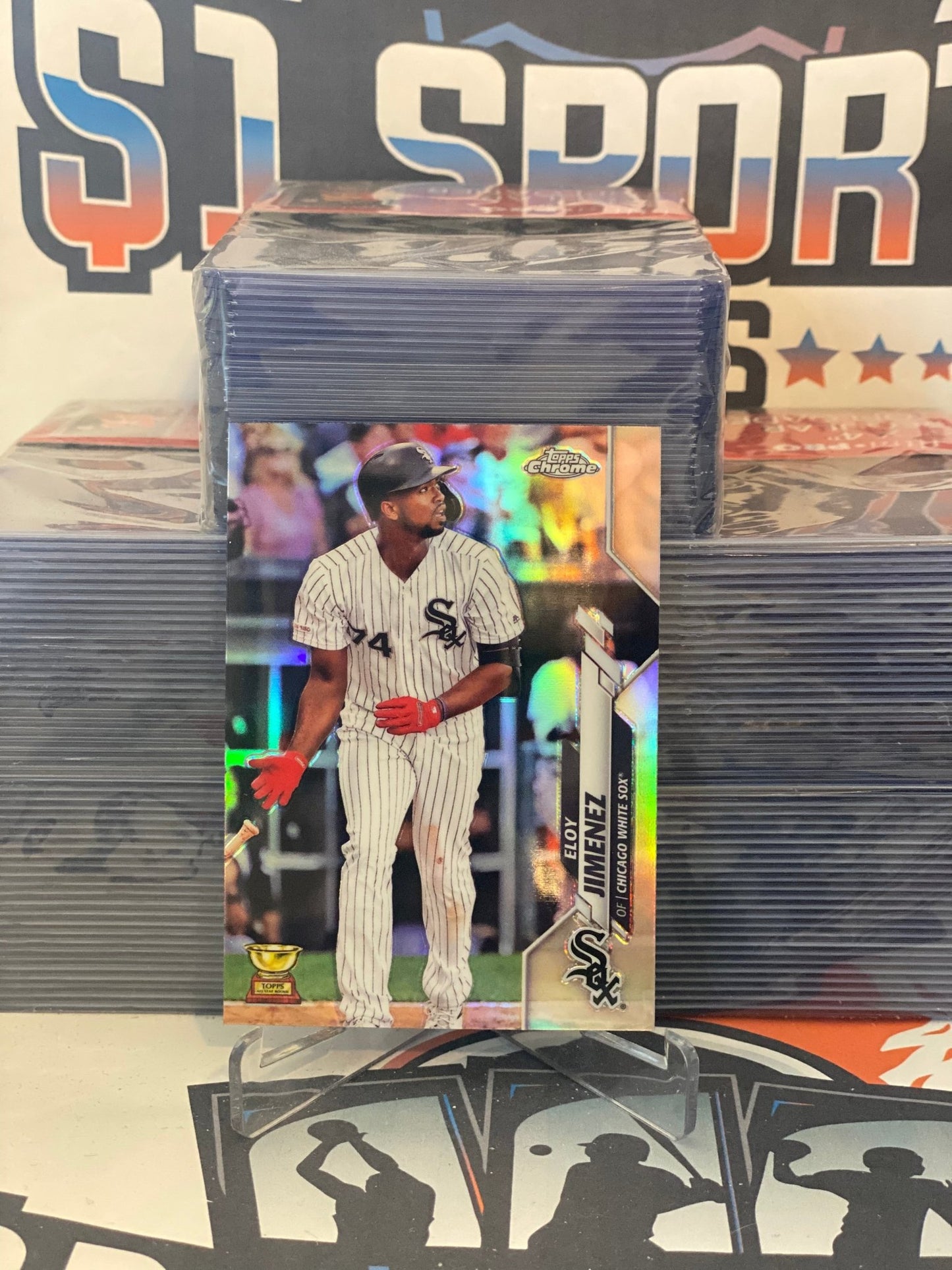 2020 Topps Chrome (Refractor, Rookie Cup) Eloy Jimenez #134