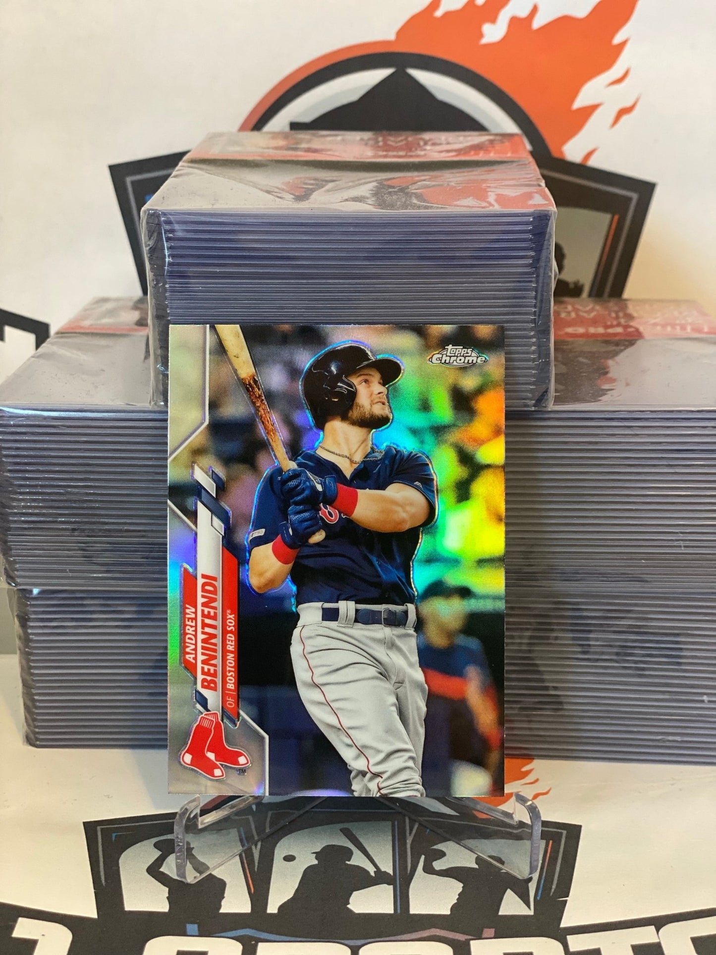 2020 Topps Chrome (Silver Refractor) Andrew Benintendi #57