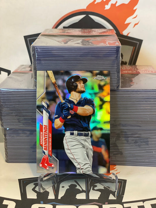 2020 Topps Chrome (Silver Refractor) Andrew Benintendi #57