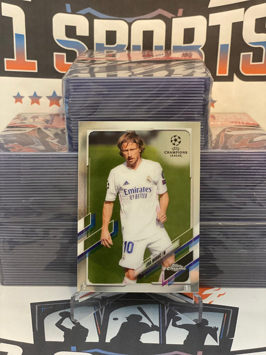 2020 Topps Chrome UEFA Champions League Luka Modric #75