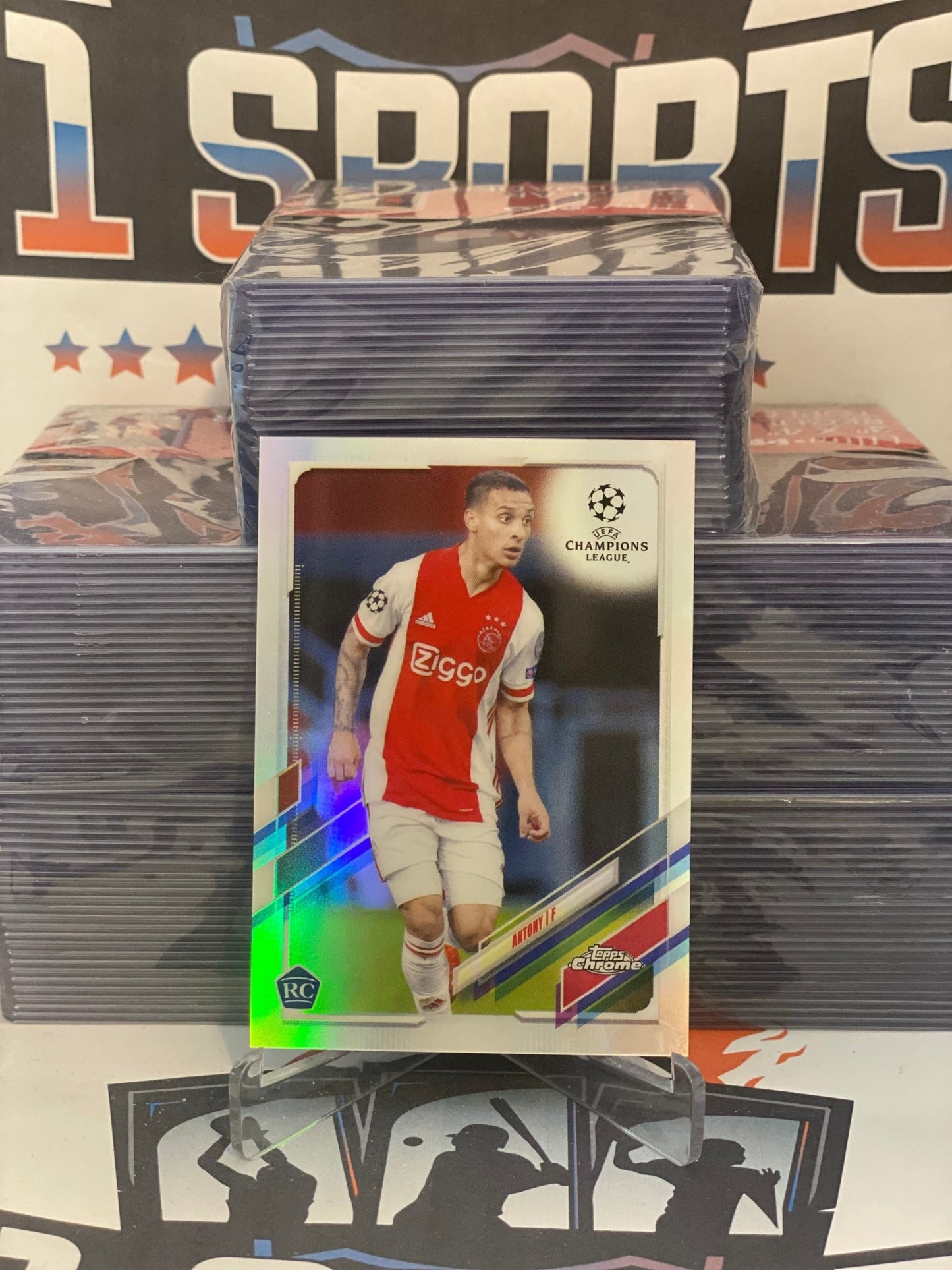 2020 Topps Chrome UEFA Champions League (Refractor) Antony Rookie #87