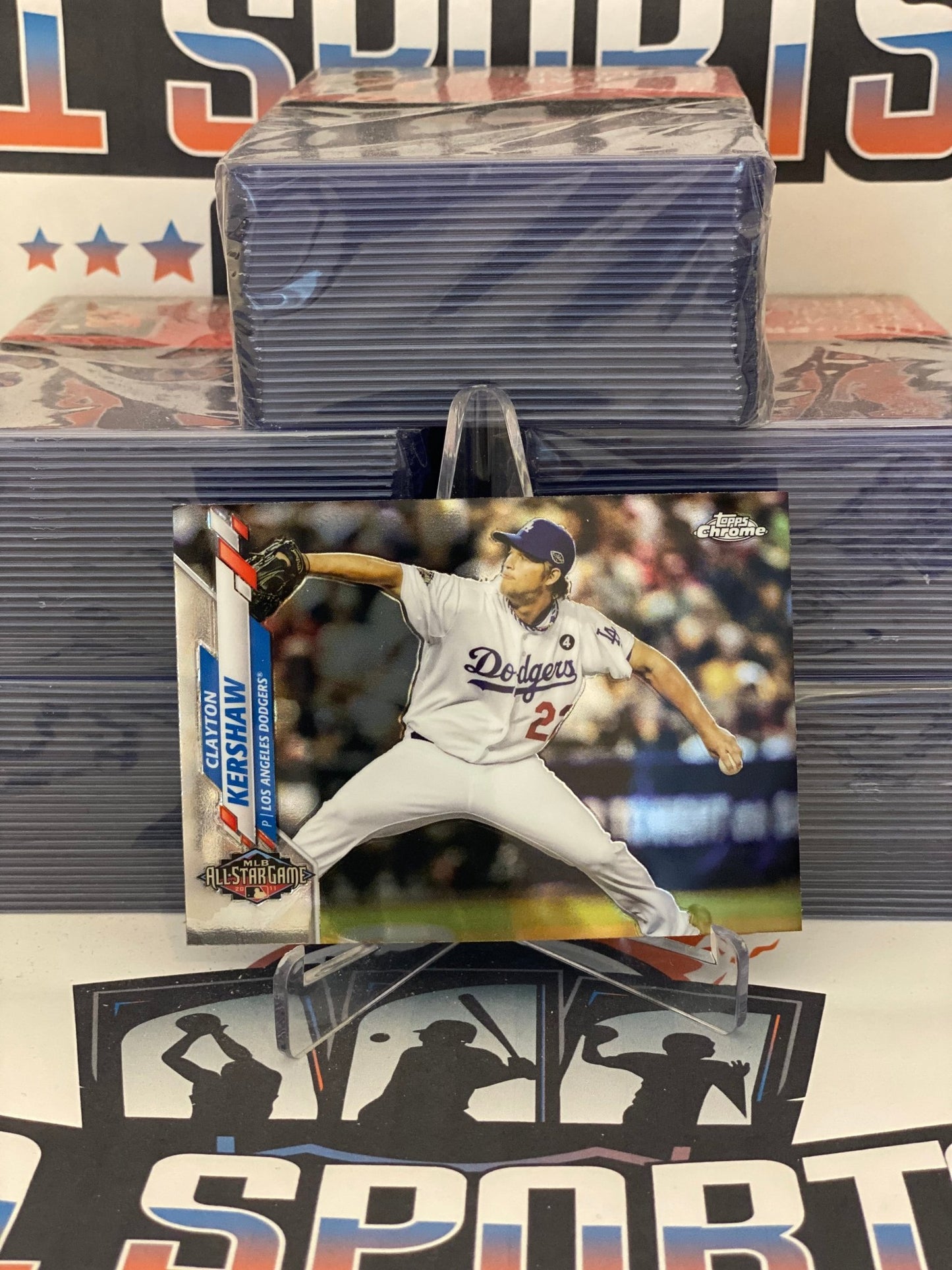 2020 Topps Chrome Update (All-Star Game) Clayton Kershaw #U-74