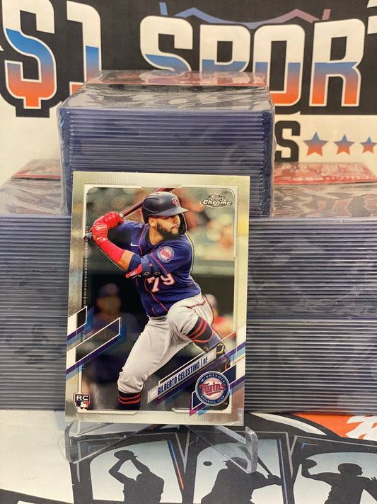 2020 Topps Chrome Update Gilberto Celestino Rookie #USC80