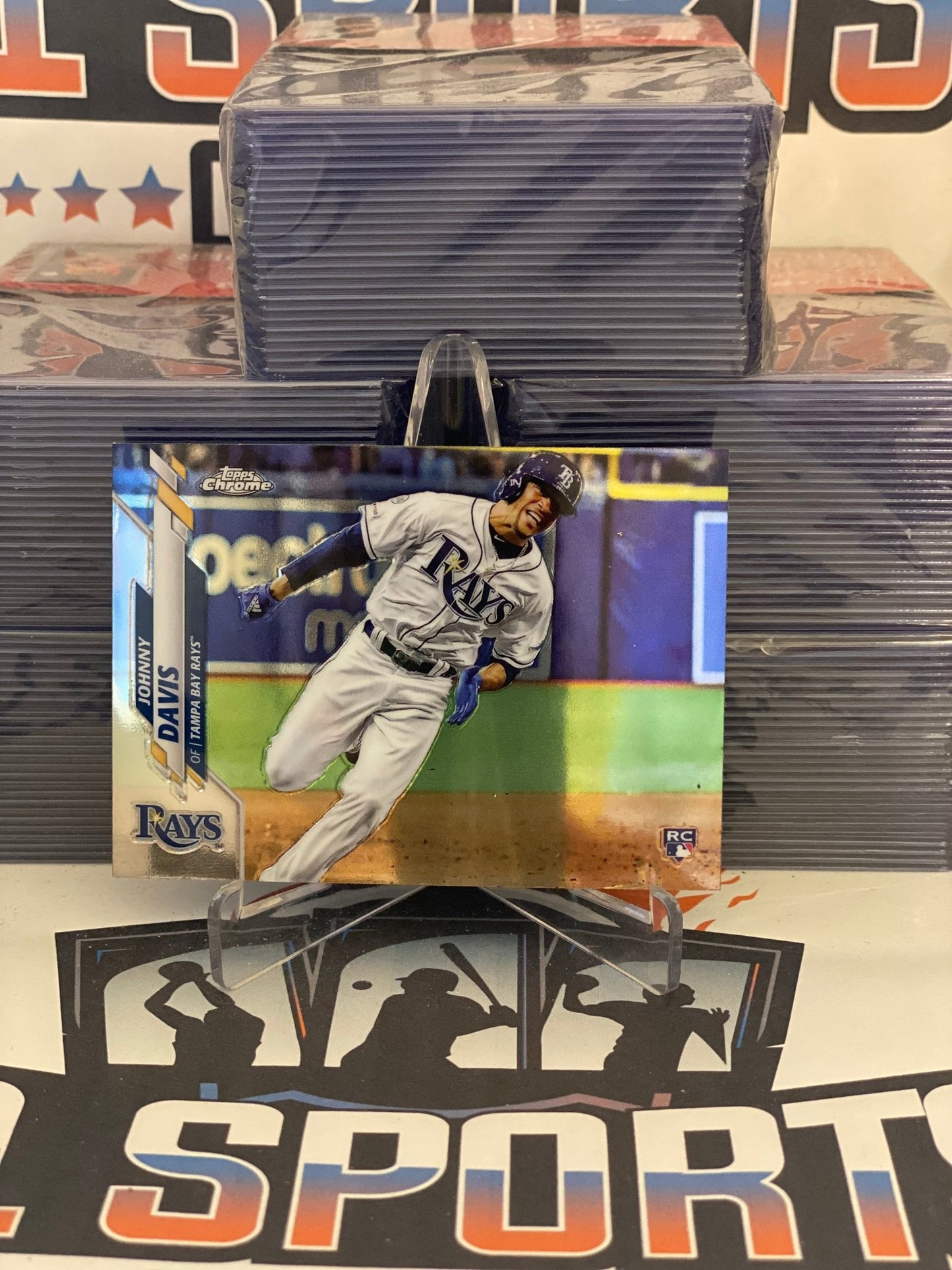 2020 Topps Chrome Update Johnny Davis Rookie #U-18