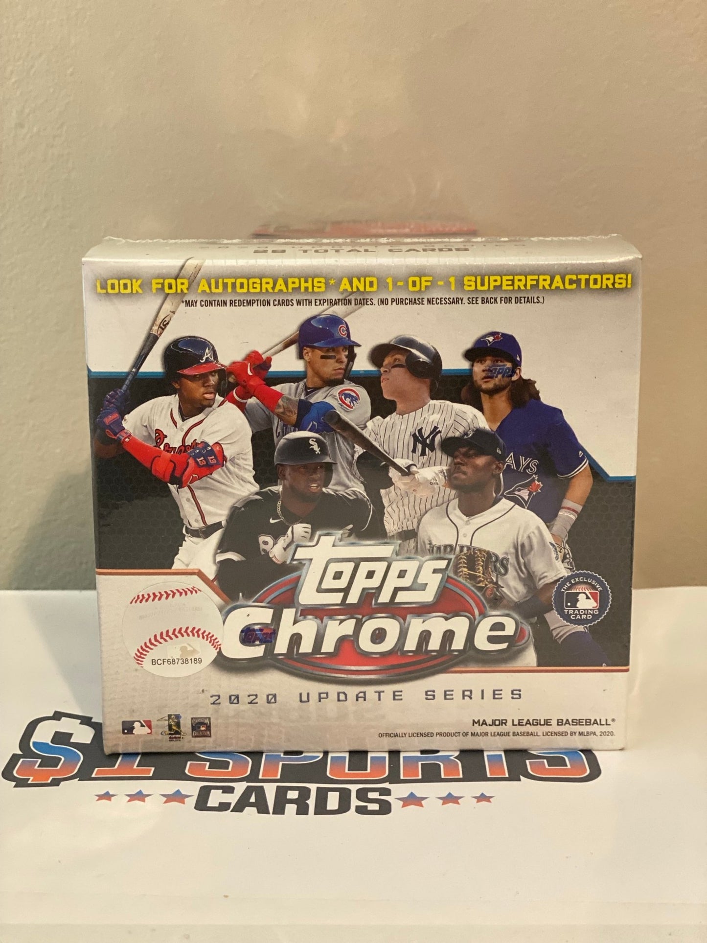 2020 Topps Chrome Update MLB Baseball Mega Box