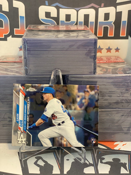 2020 Topps Chrome Update (MLB Debut) Gavin Lux #U-54