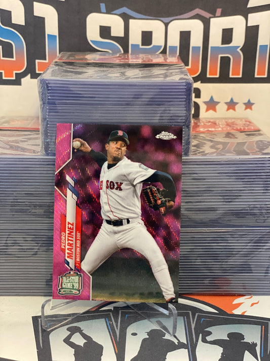 2020 Topps Chrome Update (Pink Refractor, All-Star Game) Pedro Martinez #U-61