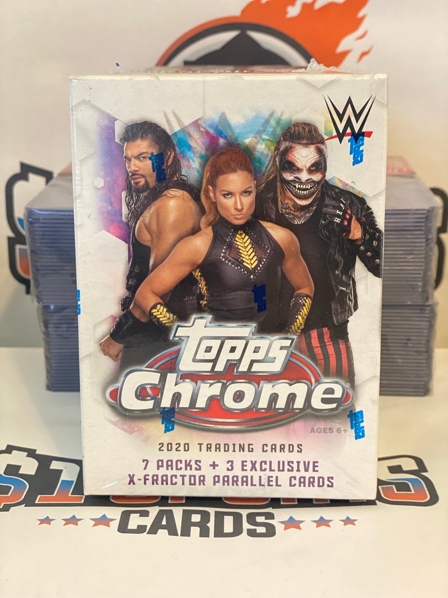 2020 Topps Chrome WWE Wrestling Blaster Box