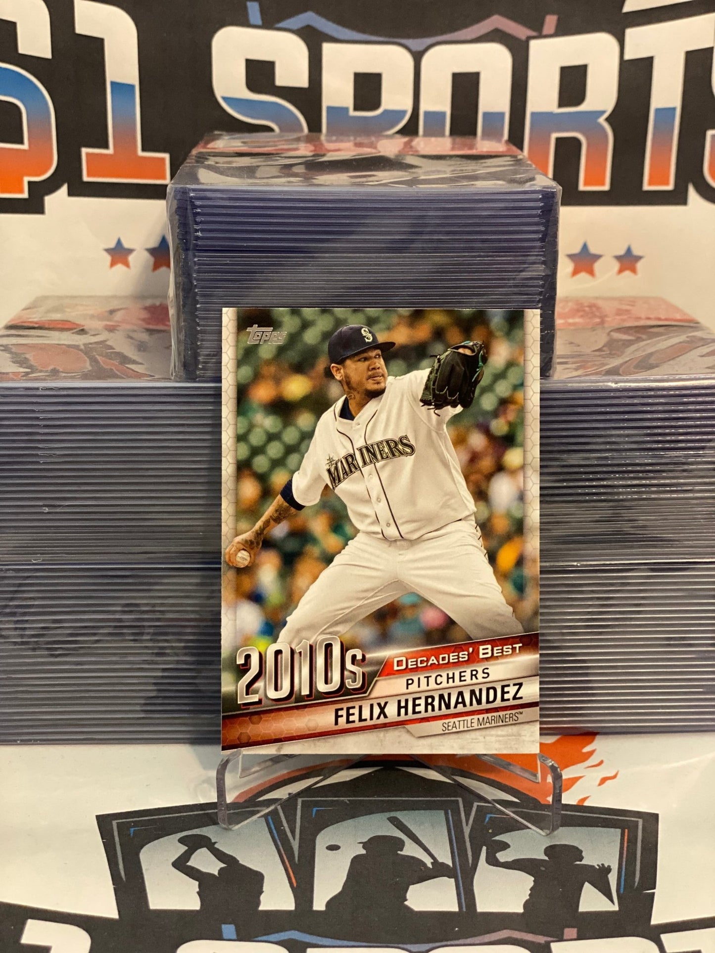 2020 Topps (Decades' Best) Felix Hernandez #DB-95
