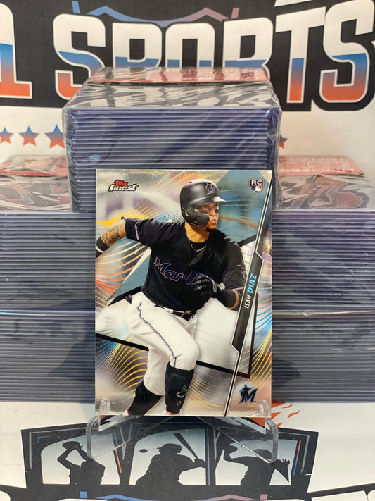 2020 Topps Finest Isan Diaz Rookie #35