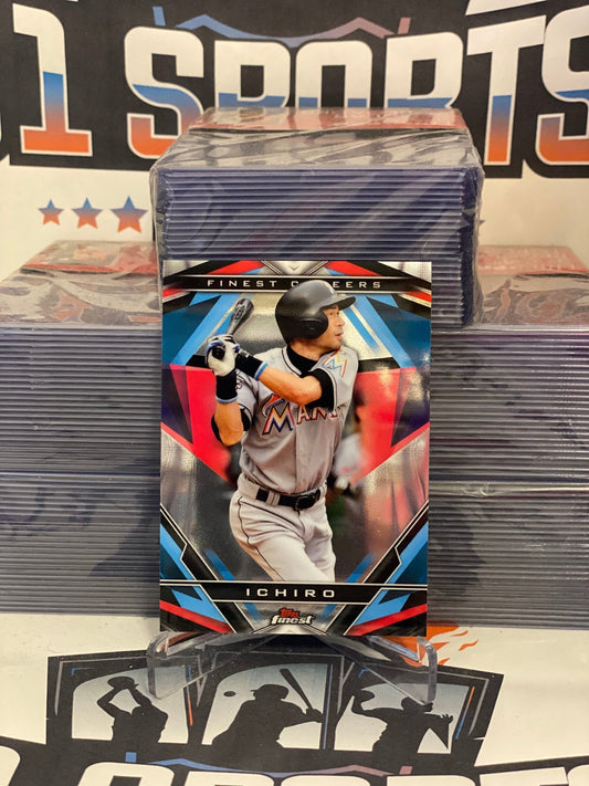 2020 Topps Finest (Marlins Finest Careers) Ichiro Suzuki #FC-9