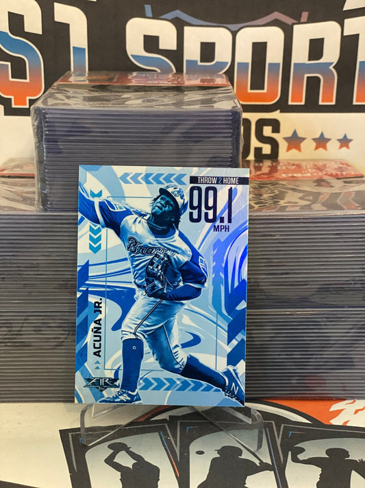 2020 Topps Fire (Blue Chip, Arms Ablaze) Ronald Acuna #AA-4