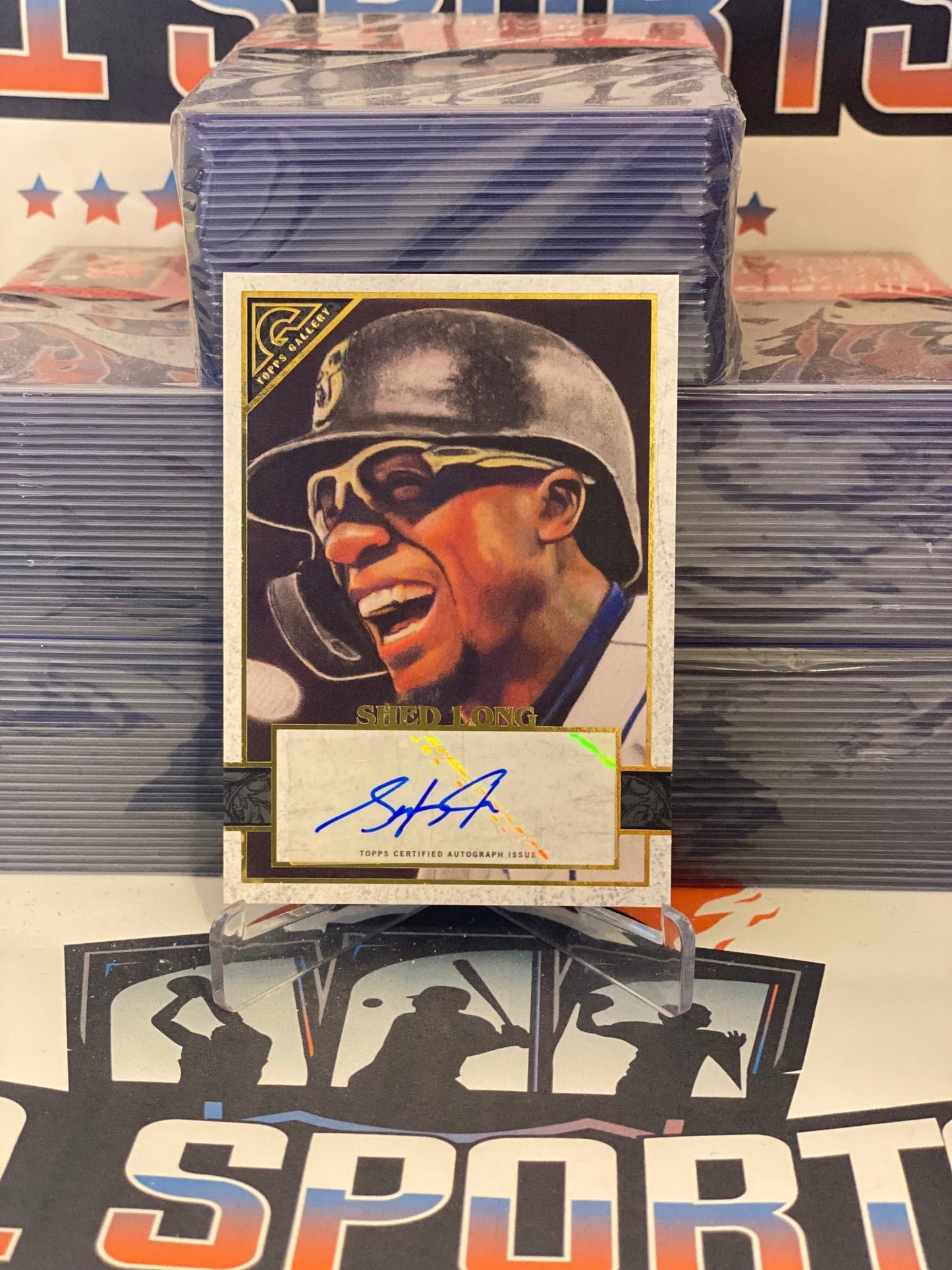 2020 Topps Gallery (Auto) Shed Long Jr. Rookie #69