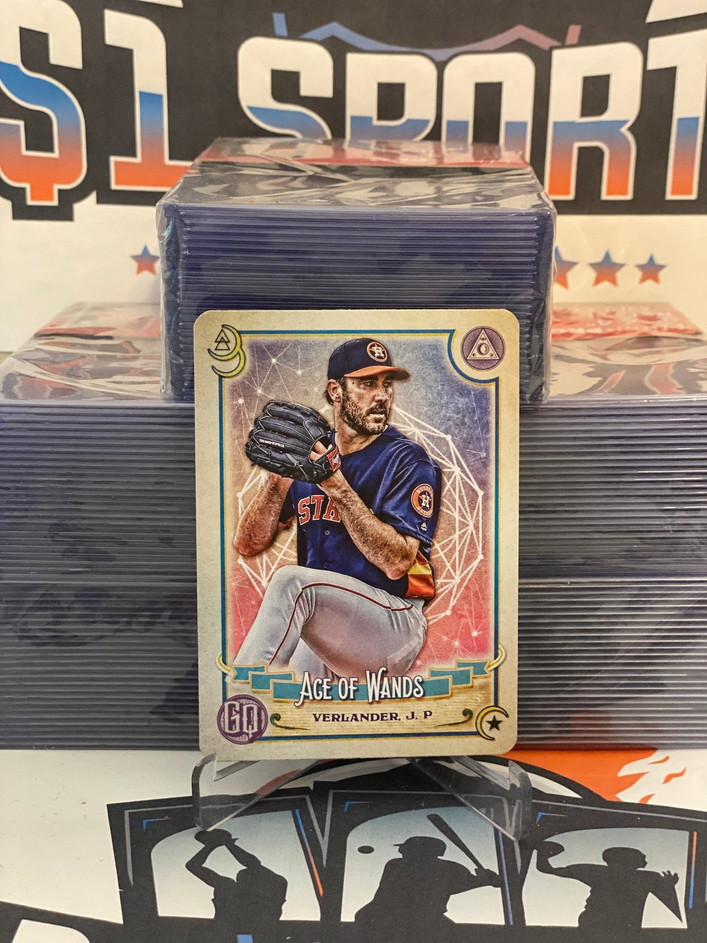2020 Topps Gypsy Queen (Tarot of the Diamond) Justin Verlander #TOD-15