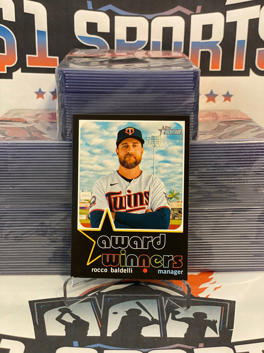 2020 Topps Heritage (Award Winners) Rocco Baldelli #AW-8