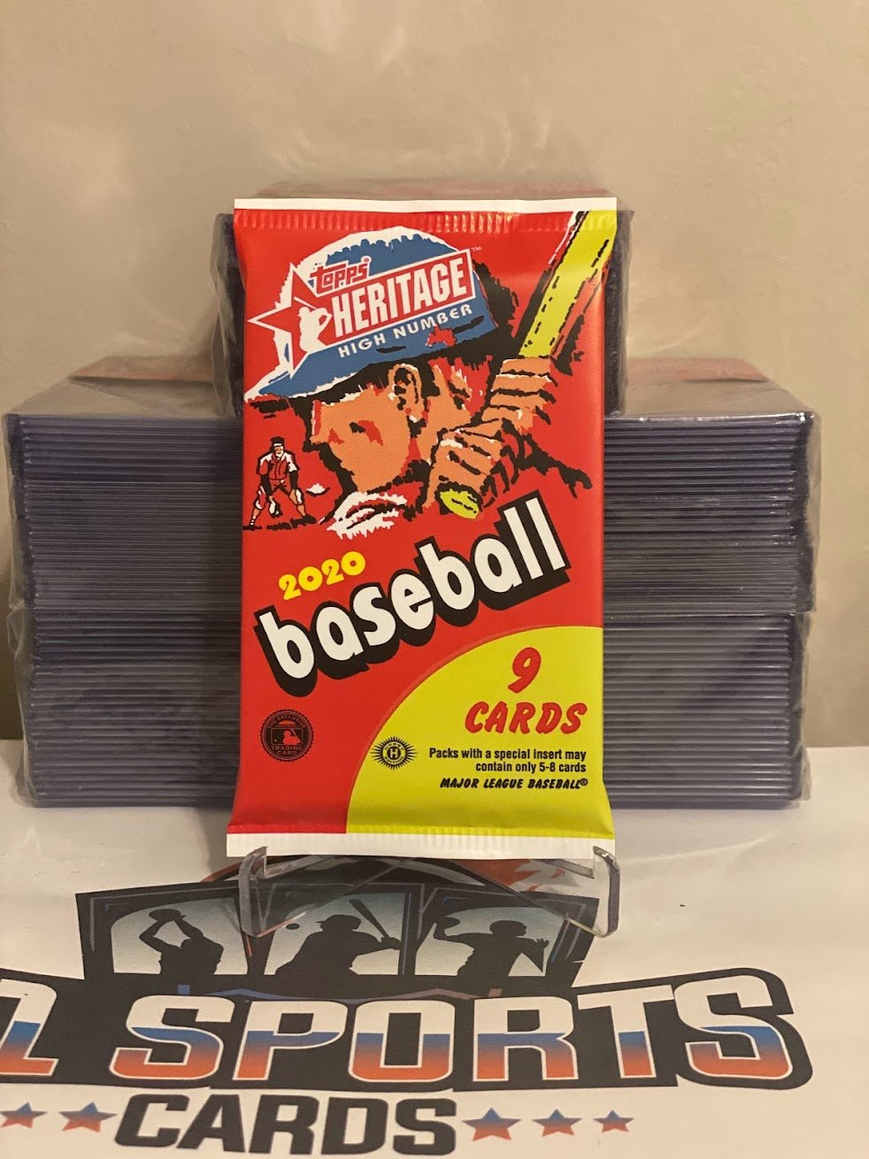 2020 Topps Heritage (High Number) MLB Baseball Hobby Pack