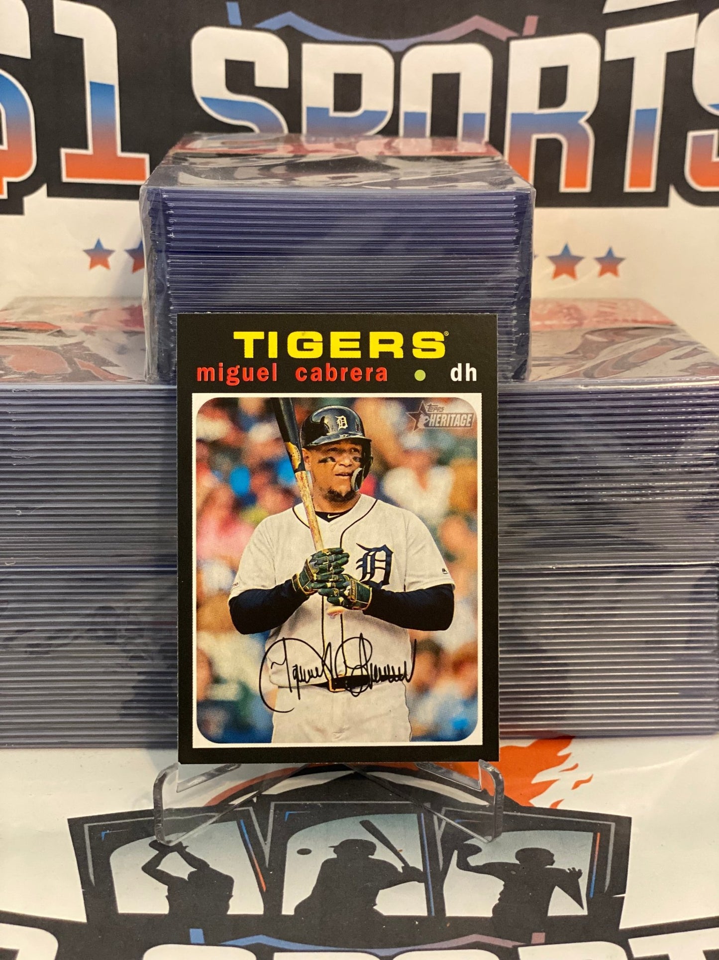 2020 Topps Heritage Miguel Cabrera #41