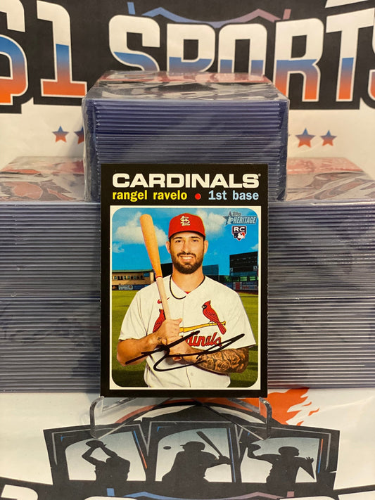 2020 Topps Heritage Rangel Ravelo Rookie #525
